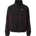 Puma PUMATECH Track Jacket Men, Clothing, Black/Red, XXL