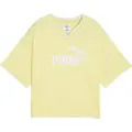 Puma Ess Relaxed Cropped Kortarmet T-skjorte
