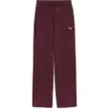 Puma Class High-Waist Straight Pants Women, Clothing, Ruby Shimmer, XL