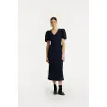 ROTATE for woman. 1145071725 Sigrid dress navy (36), Casual, Party, Polyamide, Short sleeve