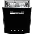 Smeg 50s Style Tredje Nivå Oppvaskmaskin 13 Antall Plasseringsinnstillinger