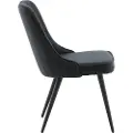 Venture Home Venture HomeSpisestol Valleta Delux stoff, 2-pkSvartStolerFra Homeroom