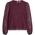 Vila Mika Langermet Bluse