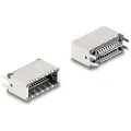 DeLOCK - USB-kontakt - 20 pin USB Type E (hunn) Key A til 20 soldering pin - 100 V - 1.25 A