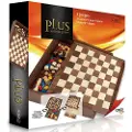 Abba Games 5-i-1 Spillbrett: Hav/parkering/sjakk/dam Og Backgammon