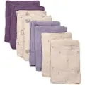 Pippi Organic Cloth 8 Pack 65x65 Cm Musselin