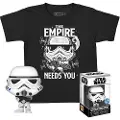 Funko POP! Pop! Stormtrooper Stjernekrigen Kortarmet T-skjorte