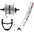 Exal Rodi Airline 1 Dynamo Shimano Dh3000 Forhjul