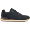 Mustang for man. 84755 Porland navy trainers (46), Flat, Laces, Casual