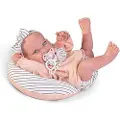 Antonio Juan Pipa Newborn Dukke Med Ammepute For Par 42 Cm