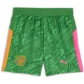 Puma Manchester City 25/26 Goalkeeper Shorts Youth, Clothing, Archive Green/Heat Fire, 15-16Y