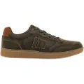 Mustang for man. 84799 Nova Evo green shoes (45), Flat, Laces, Casual
