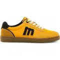 Mustang for man. 84826 Trainers Napoli yellow (46), Fabric, Flat, Laces, Casual