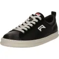 Camper for man. K101052-002 Runner Four leather shoes black (42), Flat, Laces, Casual