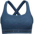 Under Armour Crossback Print Sports-bh Med Medium Støtte