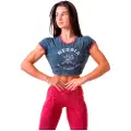 Nebbia Washed Crop Golden Age 782 Sport-topp