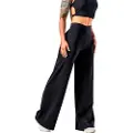Nebbia Deni X High-waist Flared Pants 312 Leggings
