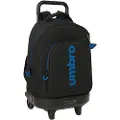 Safta Compact Umbro Jet Black Ryggsekk Med Hjul