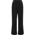 Vila Clua Wide Leg Fit Button Høye Bukser