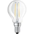 Osram STAR CLASSIC P - LED-filamentlyspære - form: P45 - klar finish - E14 - 2.5 W (ekvivalent 25 W) - klasse F - varmt hvitt lys - 2700 K
