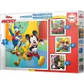 Educa 12-16-20-25 Progressive Mickey & Friends