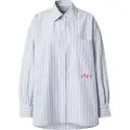 Scotch & Soda Embroidered Girlfriend Skjorte Med Lange Ermer