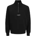 Jack & Jones Soho Quarter Plus Size Genser Med Hel Glidelås