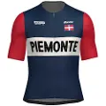 Santini La Vuelta Grand Salida Piemonte Kort Ermet Trøye