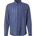 Scotch & Soda Textured Stipe Skjorte Med Lange Ermer