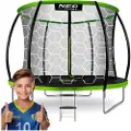 Neo-Sport NS-08C221 hagetrampolin med innvendig nett 8 FT 252 cm