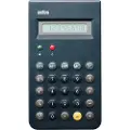 Braun BNE001BK lommeregner basis m/8 cifre, batteridrevet sort