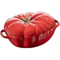 Staub Ceramique, Stekeform, Oval, Keramisk, Keramisk, Rød, Emalje