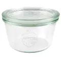 Jata Sylteglas Weck incl låg (741) 370ml Ø10x6,9cm 6stk/pak