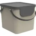Rotho Albula Cappuccino Avfallssorteringsbeholder 40l