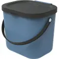 Rotho Albula, 6 l, Rektangulær, Plast, Blå, Manuell, Plast