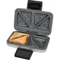 Cloer 6259 - Sandwichmaskin - 900 W - lacquered silver