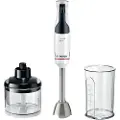 Bosch Serie 4 MSM4W420, Stav Mikser, 0,6 l, 1,4 m, 800 W, Sort, Gjennomsiktig, Hvit