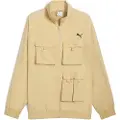 Puma T7 Cargo Relaxed Track Jacket Men, Clothing, Pebble Path, S