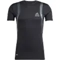 Adidas Originals Archive Techfit Tight Kortarmet T-skjorte