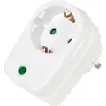 Vivanco 21950, 1 AC-utganger, 16 A, 3500 W, Hvit