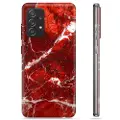 Mtp Products Samsung Galaxy A52 5G, Galaxy A52s TPU-deksel - Rød Marmor