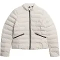 Superdry for woman. W5011980A Quilted jacket City Fuji beige (L), Casual, Polyester