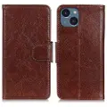 Mtp Products iPhone 15 Elegant Series Lommebok-deksel - Brun