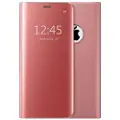 Mtp Products Luxury Series Mirror View iPhone 7 Plus / 8 Plus Flip-deksel - Roségull