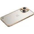 Mtp Products iPhone 13 Metall Bumper med Plast Bakbeskytter - Gull