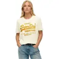 Superdry Embellished Vl Relaxed Fit Kortarmet T-skjorte