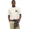 Superdry Record Label Oversize Kortarmet T-skjorte