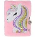 Tinka DIARY PLUSH UNICORN ROSA