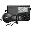 Sangean Verdensmodtager Sangean ATS-909 X KW, AM (1018), LW, FM Batteriopladningsfunktion Sort
