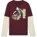 Puma Mid 90´s Layared Essentials Graphics Langarmet T-skjorte